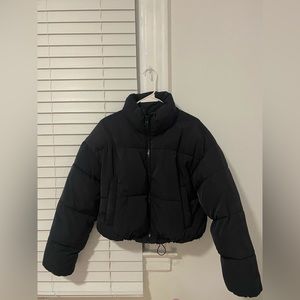 H&M short puffer jacket